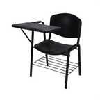 Pupitre de polipropileno, rejilla y paleta rectangular