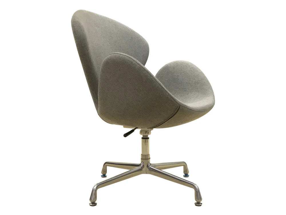 Sillón Swan Base Aluminio